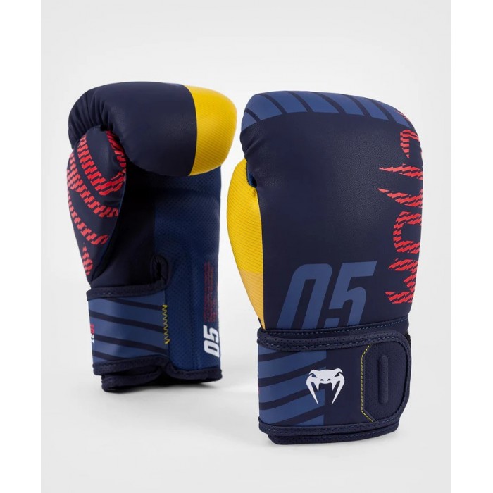 Боксови Ръкавици - Venum Sport 05 Boxing Gloves - Blue/Yellow​